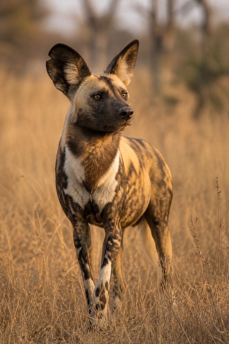 African Wild Dog (Lycaon pictus)