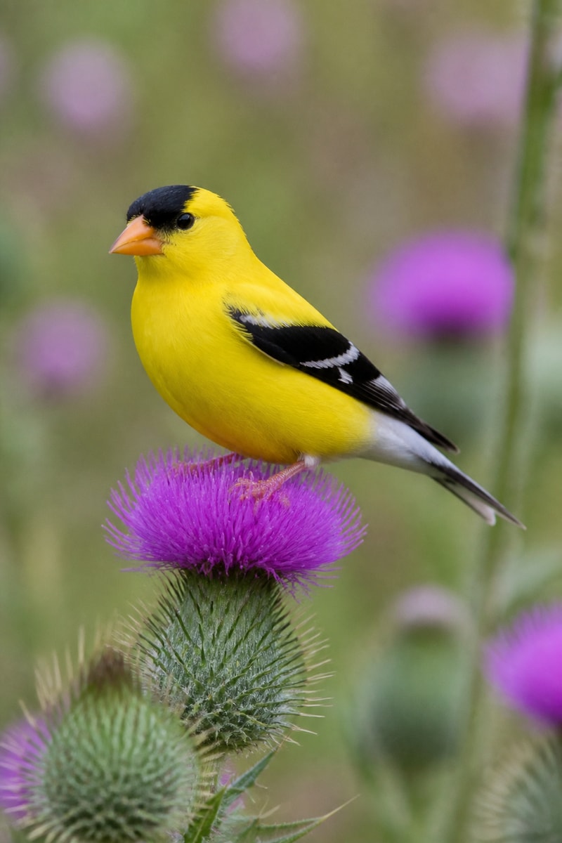 American Goldfinch (Spinus tristis)