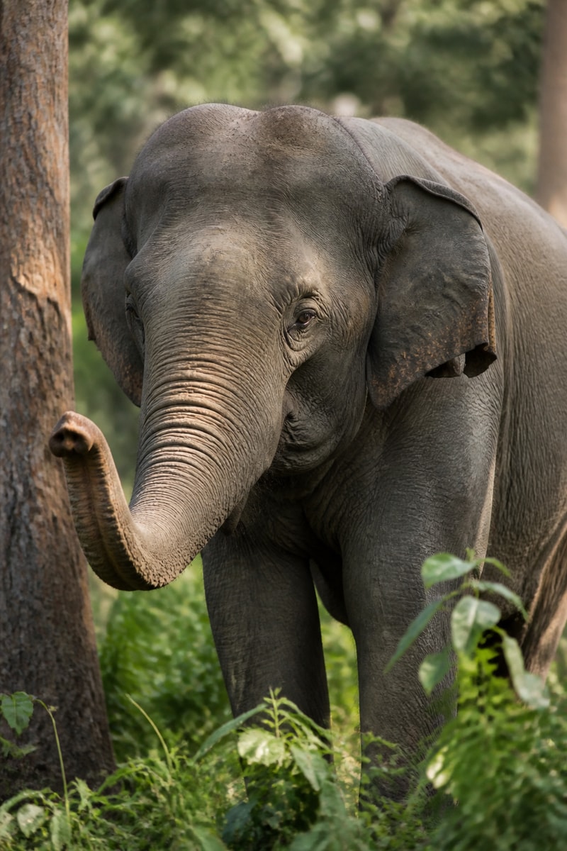 Asian Elephant (Elephas maximus)