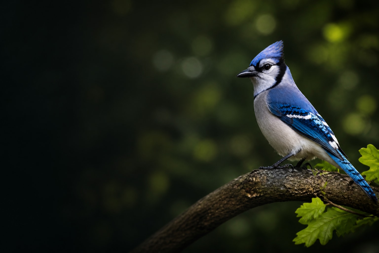 Blue Jay (Cyanocitta cristata) in the wild — Catch'Um species field guide