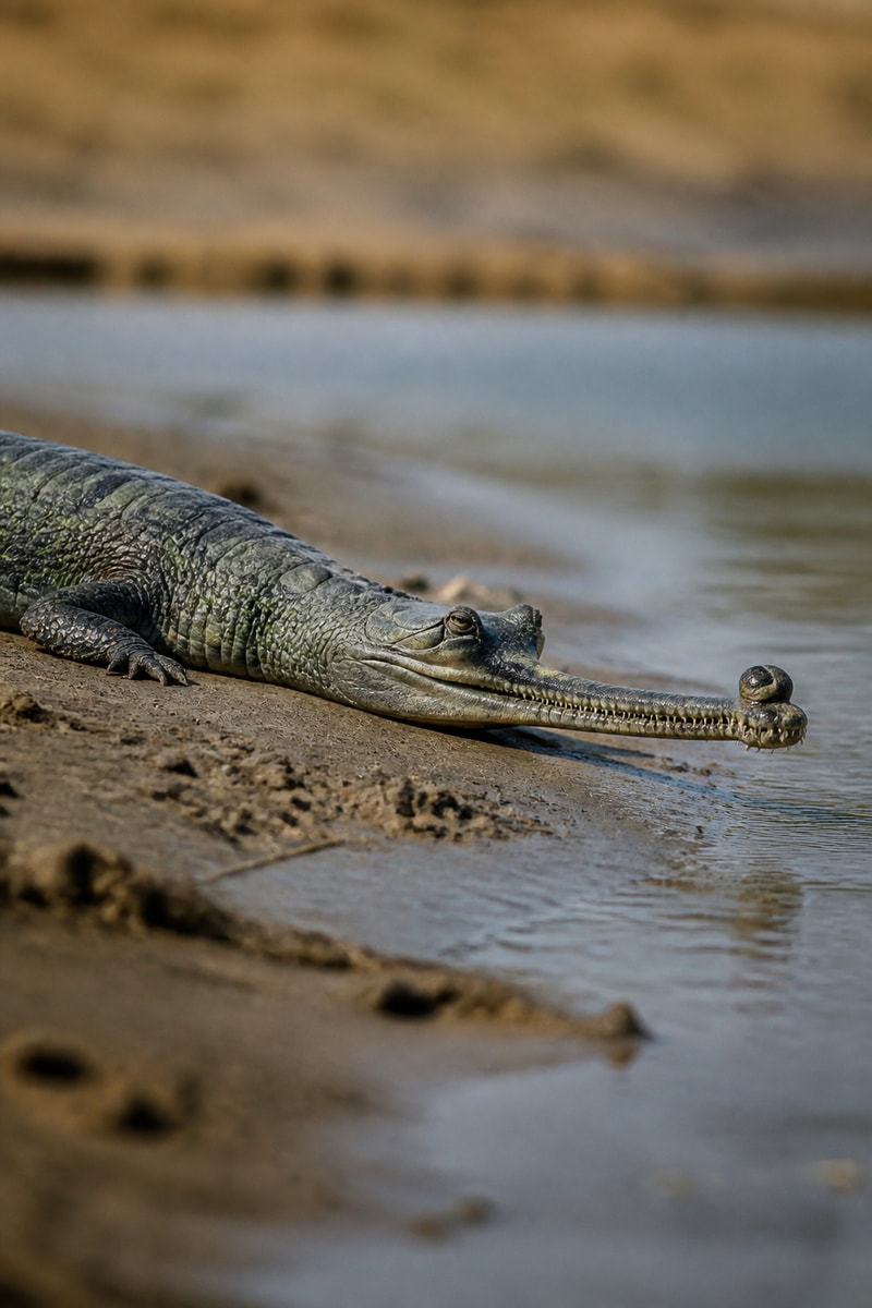 Gharial (Gavialis gangeticus)