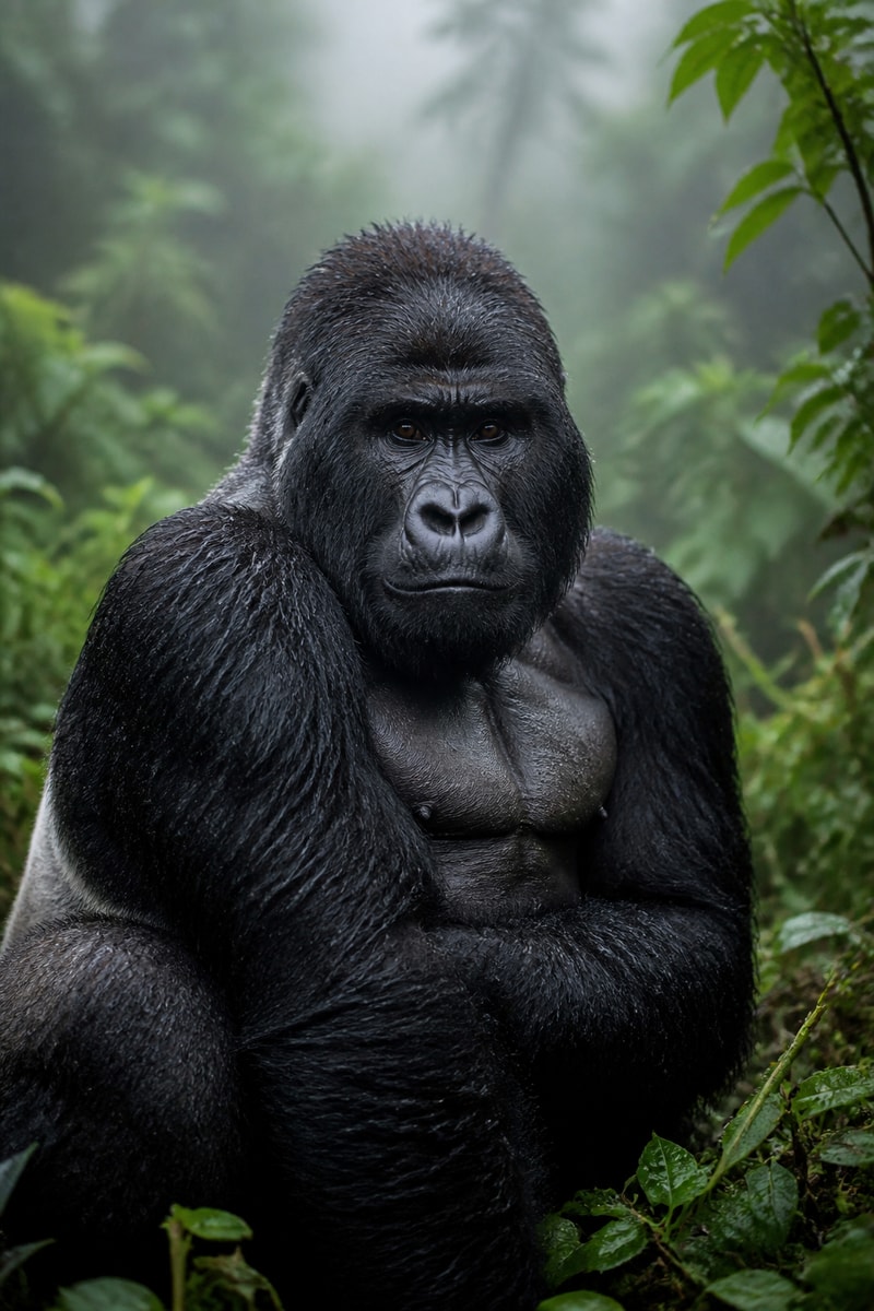Gorilla (Gorilla beringei)