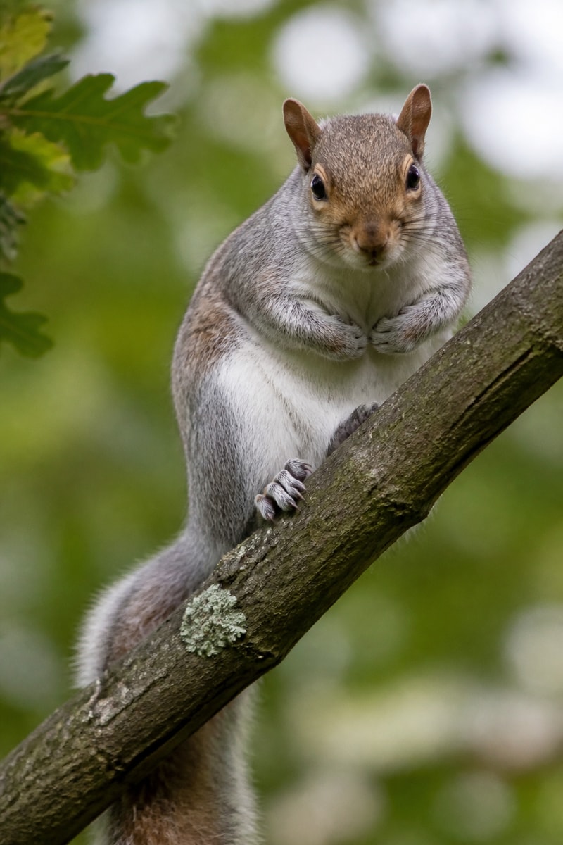 Grey Squirrel (Sciurus carolinensis)