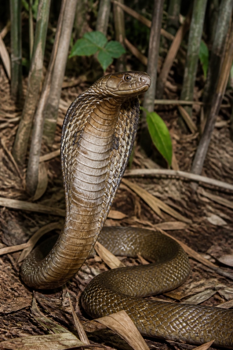 King Cobra (Ophiophagus hannah)
