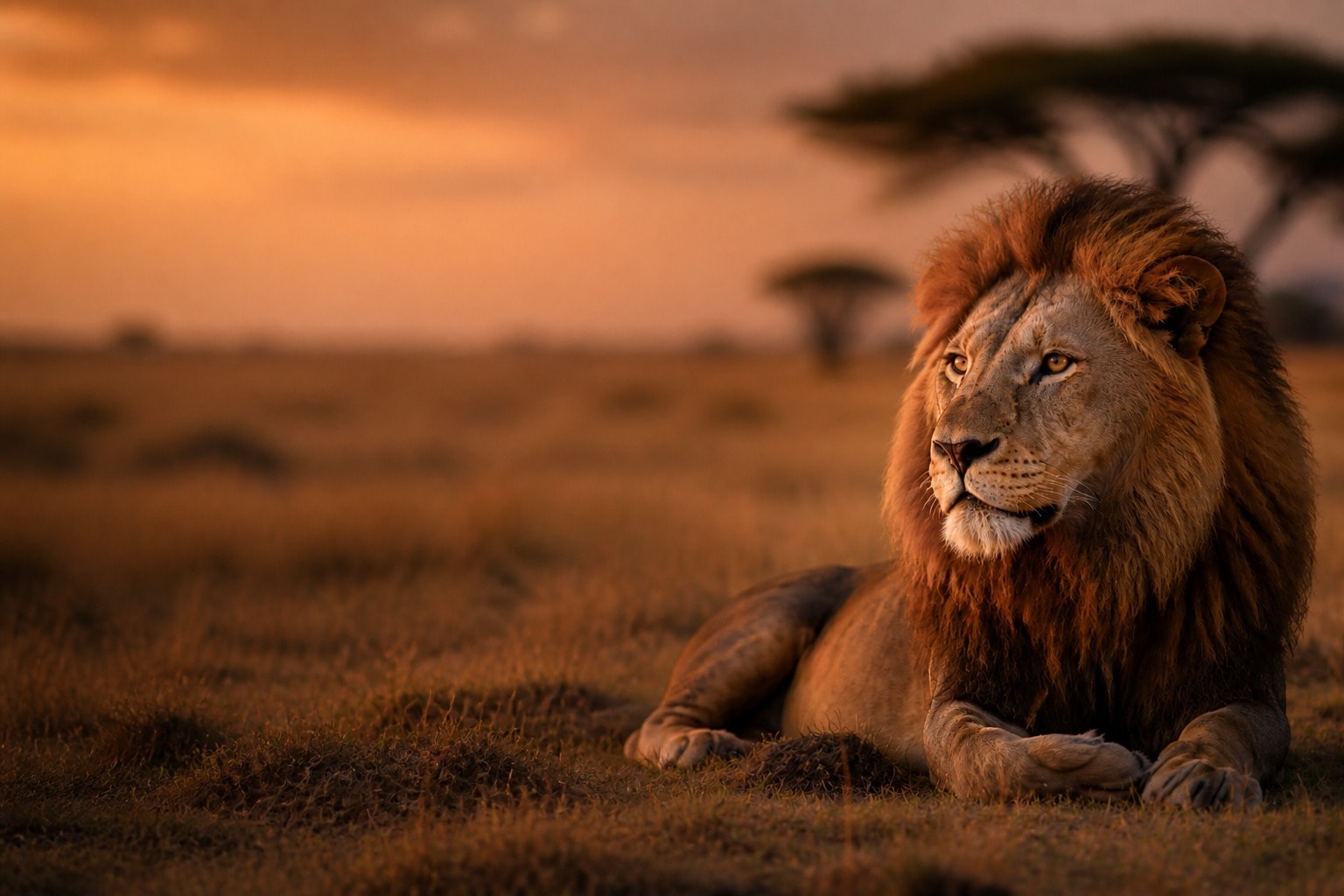Lion in Kenya — Catch'Um destination guide