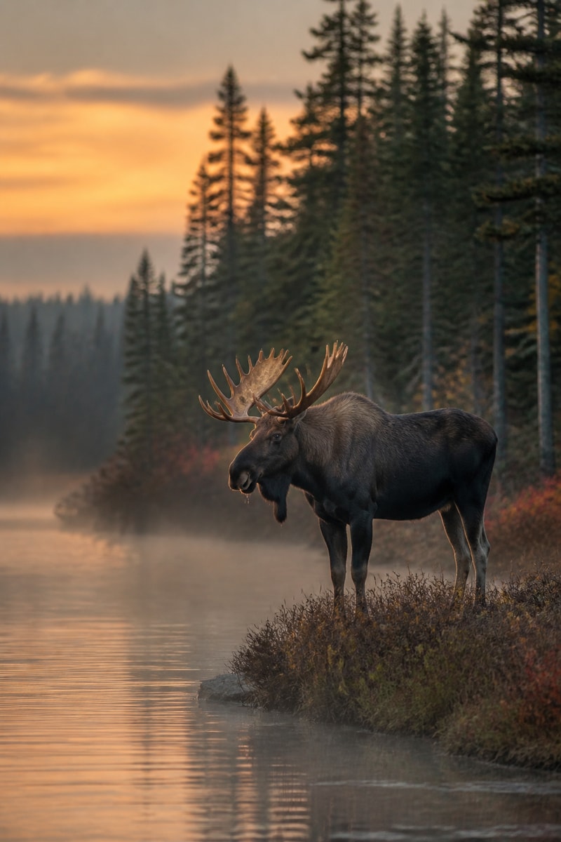 Moose (Alces alces)