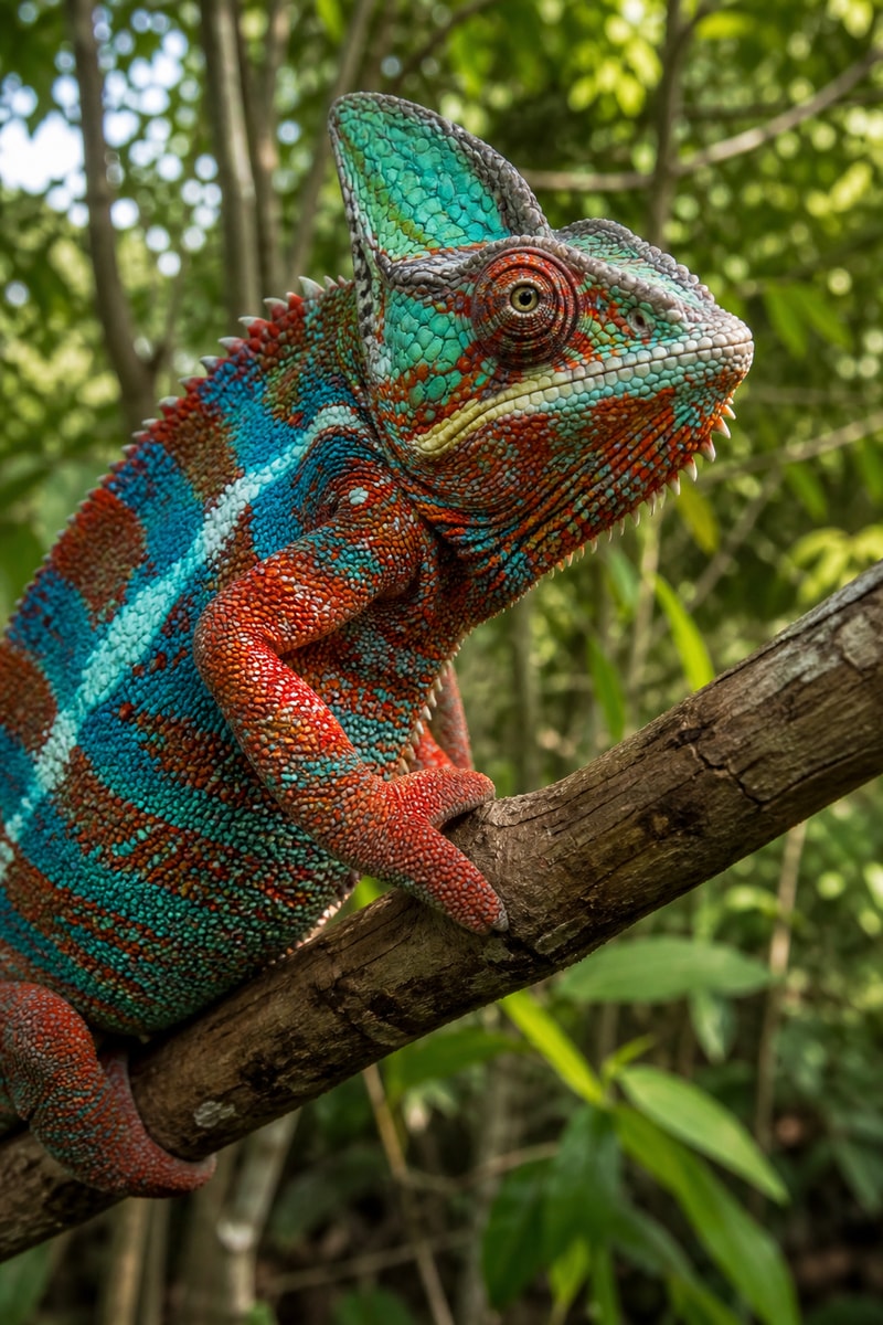 Panther Chameleon (Furcifer pardalis)