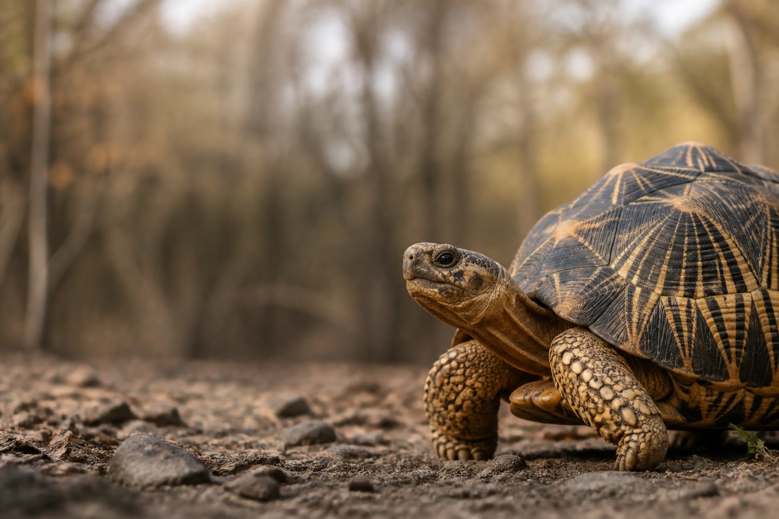 Radiated Tortoise (Astrochelys radiata) in the wild — Catch'Um species field guide