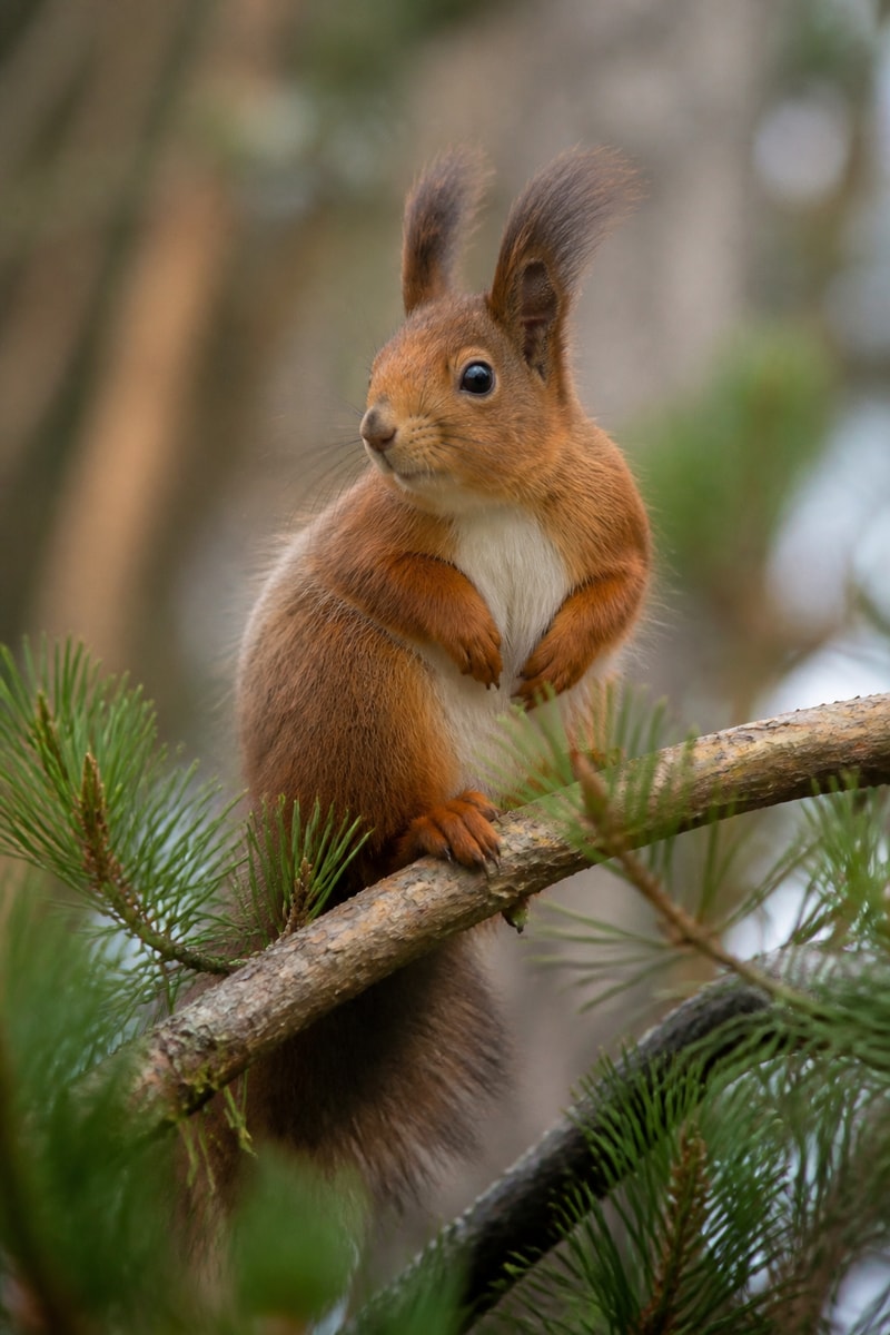 Red Squirrel (Sciurus vulgaris)