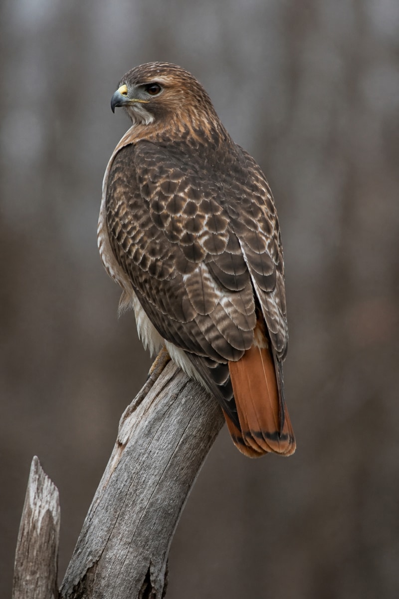 Red-tailed Hawk (Buteo jamaicensis) wildlife photograph