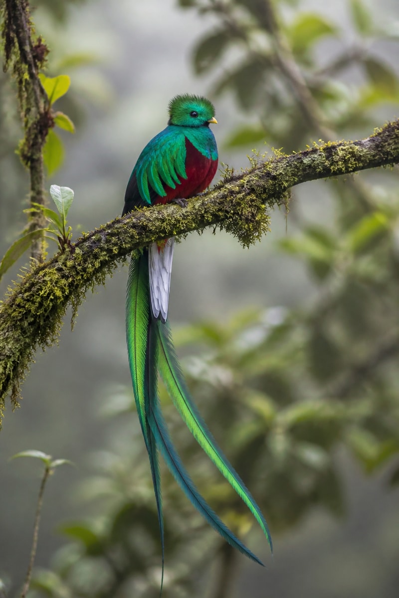 Resplendent Quetzal (Pharomachrus mocinno)