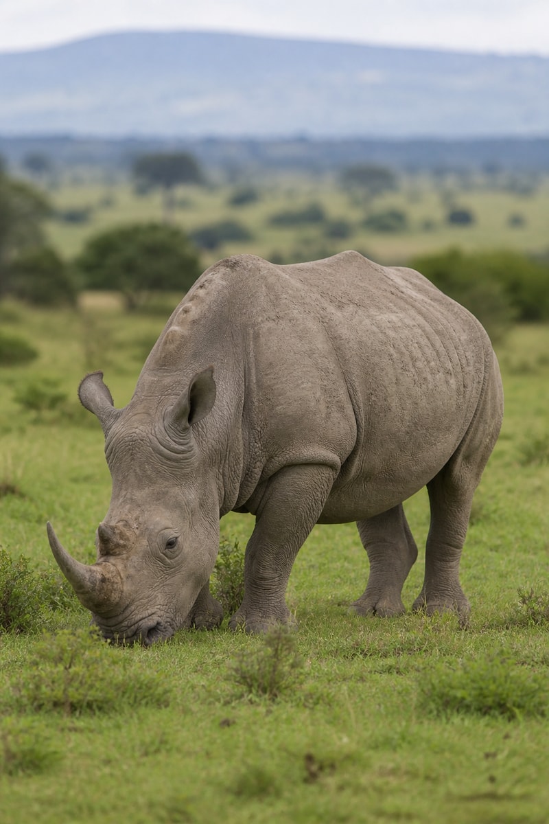 Rhinoceros (Ceratotherium simum)
