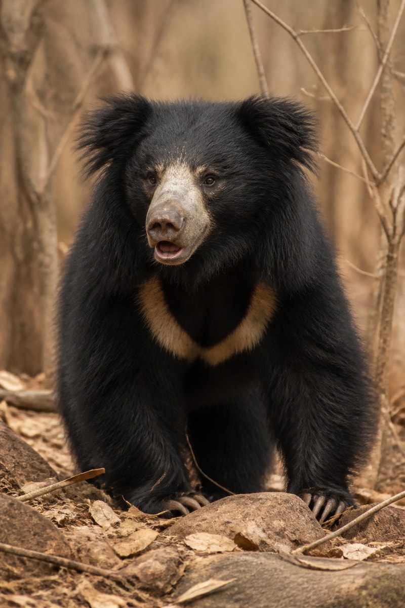 Sloth Bear (Melursus ursinus)