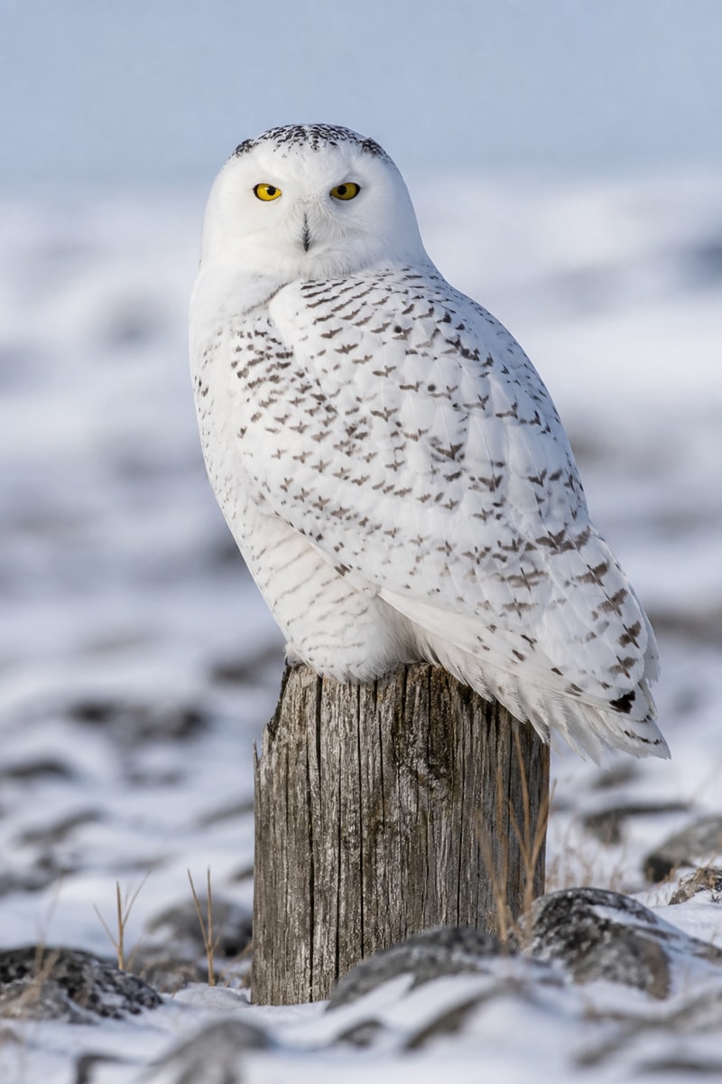 Snowy Owl (Bubo scandiacus)