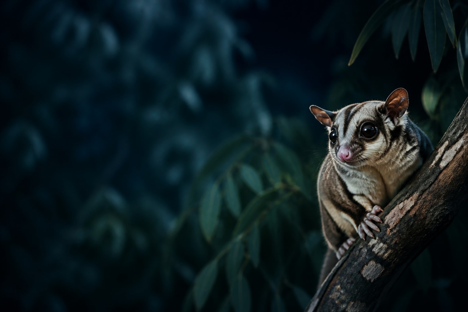 Sugar Glider (Petaurus breviceps) in the wild — Catch'Um species field guide