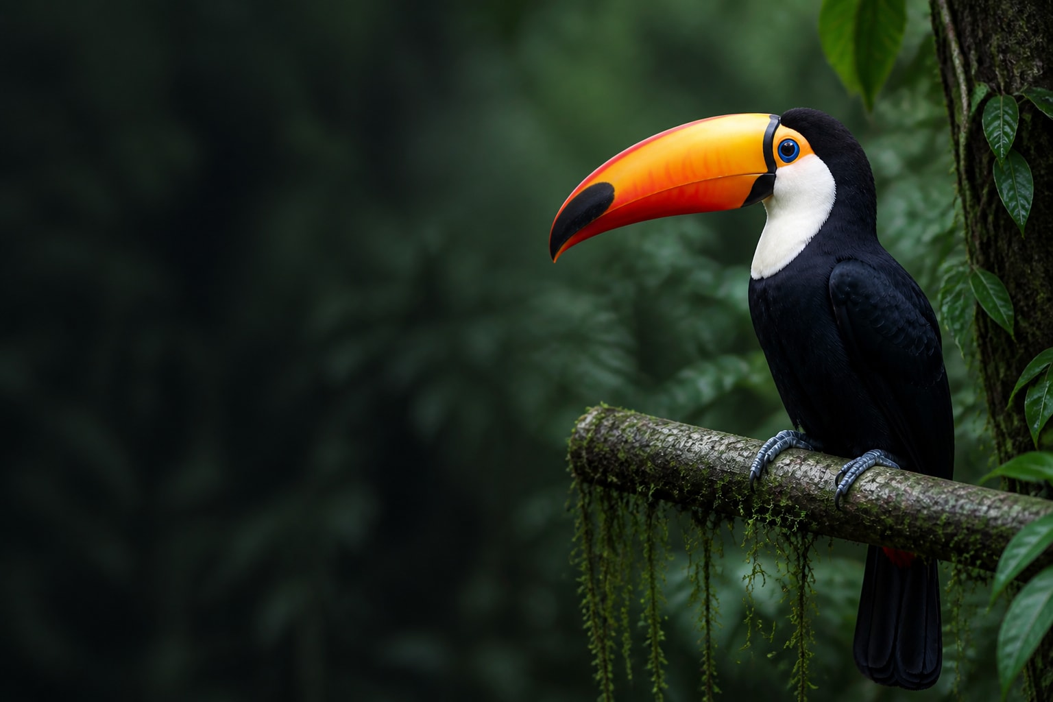 Toucan (Ramphastos toco) in the wild — Catch'Um species field guide
