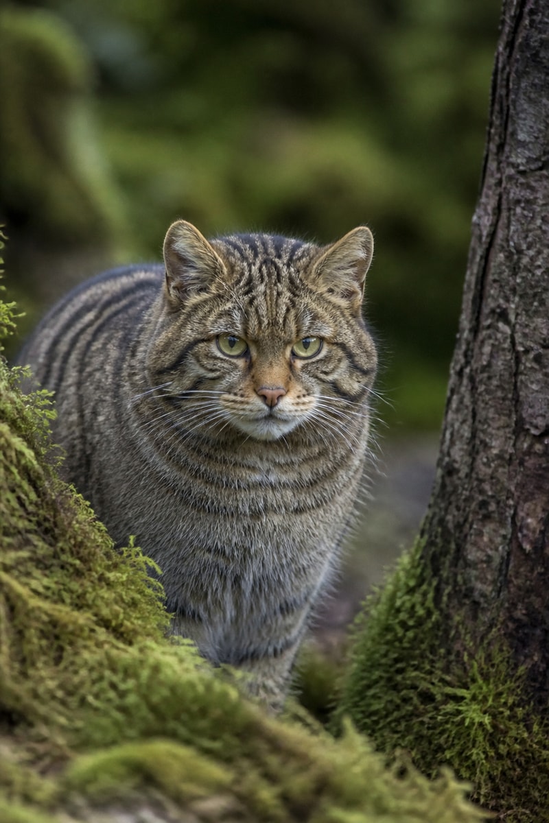 Wildcat (Felis silvestris)